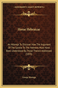 Horae Hebraicae