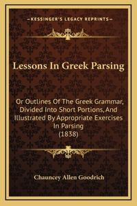 Lessons In Greek Parsing