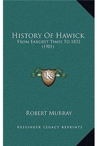 History Of Hawick