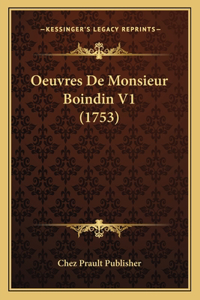 Oeuvres De Monsieur Boindin V1 (1753)