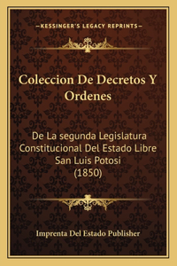 Coleccion De Decretos Y Ordenes