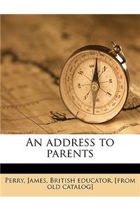 Address to Parents