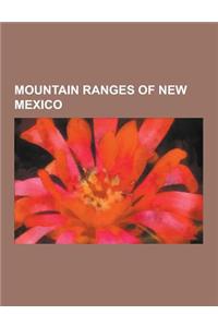 Mountain Ranges of New Mexico