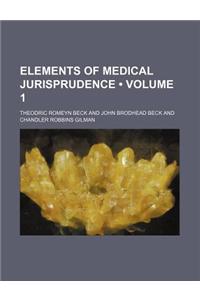 Elements of Medical Jurisprudence (Volume 1)