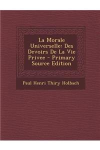 La Morale Universelle