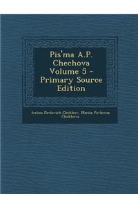 Pis'ma A.P. Chechova Volume 5