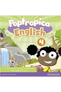 Poptropica English American Edition 4 Audio CD