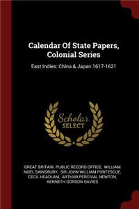 Calendar of State Papers, Colonial Series