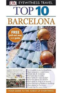 DK Eyewitness Top 10 Travel Guide: Barcelona