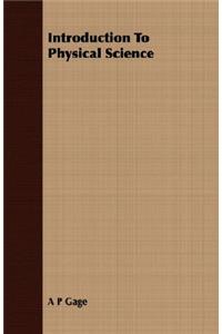 Introduction to Physical Science