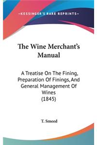 The Wine Merchant's Manual