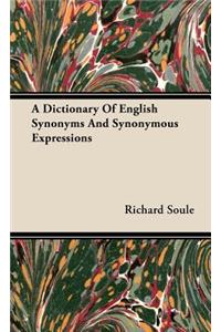 Dictionary Of English Synonyms And Synonymous Expressions