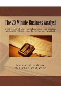 20 Minute Business Analyst