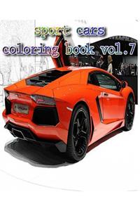 Sport Cars Coloring book Vol.7