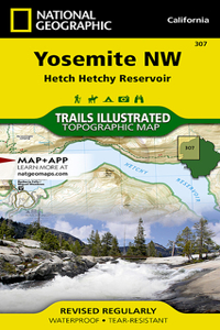 Yosemite Nw: Hetch Hetchy Reservoir Map