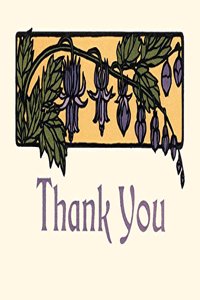 Columbine Thank You: Boxed Set of 6 Cards