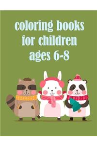 coloring books for children ages 6-8