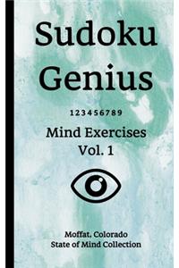 Sudoku Genius Mind Exercises Volume 1