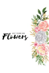 Flowers Coloring Book