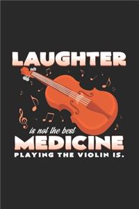 laughter medicine playing the violin