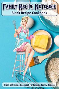 Family Recipe Notebook