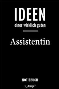 Notizbuch für Assistenten / Assistent / Assistentin