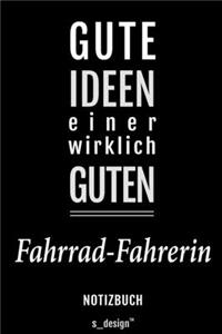 Notizbuch für Fahrrad-Fahrer / Fahrrad-Fahrerin