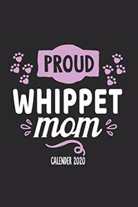 Proud Whippet Mom Calender 2020