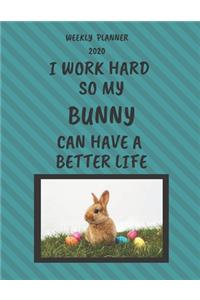 Bunny Weekly Planner 2020