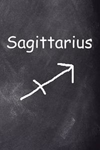 2020 Daily Planner Sagittarius Symbol Zodiac Horoscope Chalkboard 388 Pages