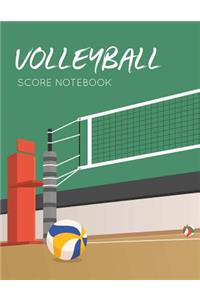 Volleyball Score Notebook