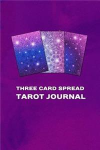 Three Card Spread Tarot Journal