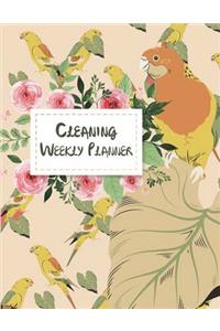 Cleaning Weekly Planner