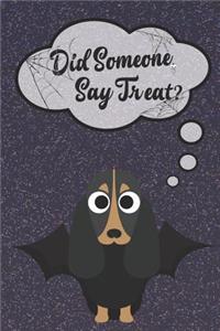 Black and Tan Coonhound Lined Notebook