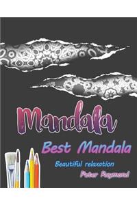 Best Mandala Coloring Book (Beautiful relaxation)