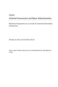 Spurious Frequencies as a Result of Numerical Boundary Treatments