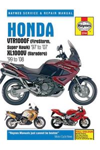 Honda VTR1000F (FireStorm, Super Hawk) (97 - 07) & XL1000V (Varadero) (99 - 08) Haynes Repair Manual