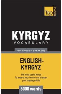 Kyrgyz vocabulary for English speakers - 5000 words