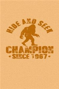 Hide and Seek Champion Since 1967