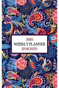 2019 12 Month Weekly Planner
