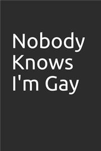 Nobody Knows I'm Gay