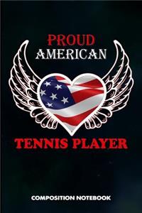 Proud American Tennis Player