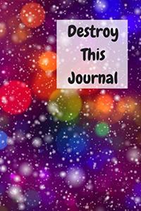 Destroy This Journal