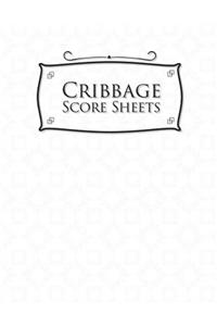 Cribbage Score Sheets