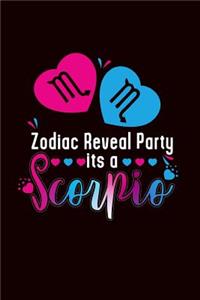Zodiac Reveal Party It's a Scorpio