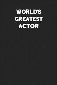 World's Greatest Actor
