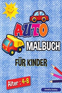 Auto- Malbuch für Kinder