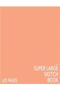 Mango Super Large Sketchbook: Big Softcover Sketchbook, 625 Pages, Giant Sketchbook, Large Sketchbook for Drawing