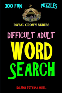 Difficult Adult Word Search
