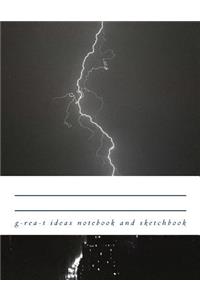 G-Rea-T Ideas Notebook and Sketchbook
